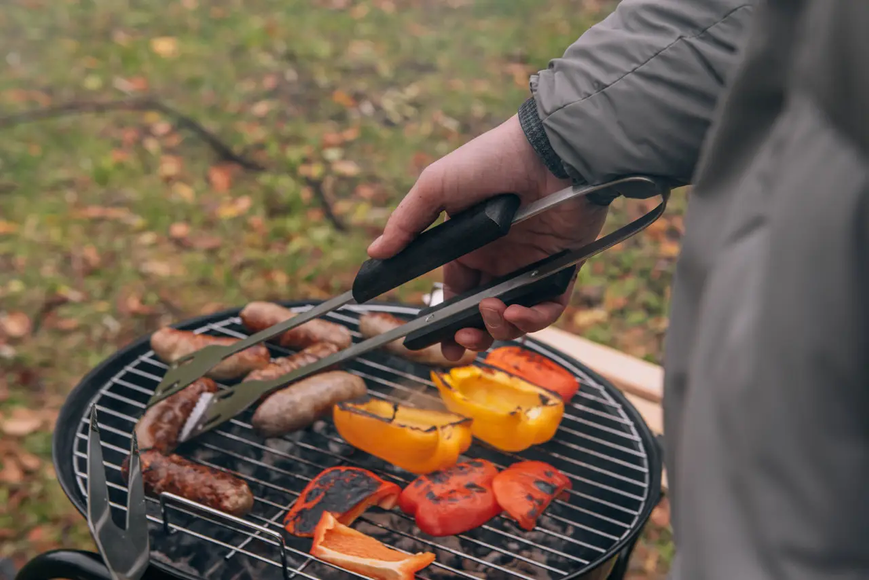 Подарунковий набір для барбекю BBQ. Лопатка, щипці, виделка BQ_38001 фото