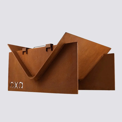 Гриль-очаг OXA Corner из CorTen (чаша костровая) OXA-Corner фото