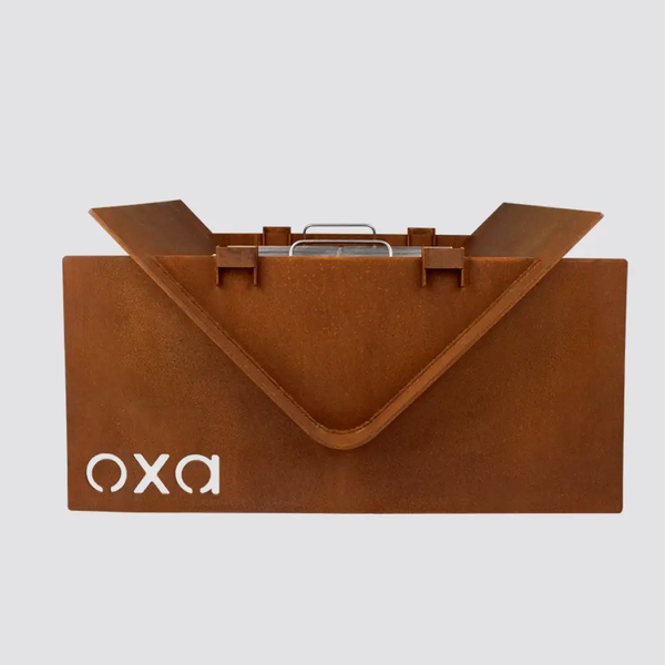 Гриль-очаг OXA Corner из CorTen (чаша костровая) OXA-Corner фото